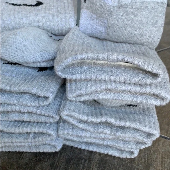 NIKE EVERYDAY CUSHIONED 6 pairs set CREW SOCKS Men’s - Picture 12 of 16